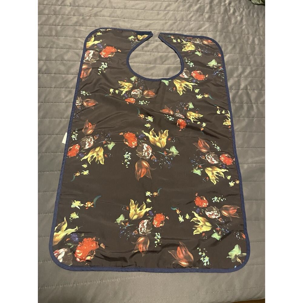 2 Self Aiding Adult Waterproof Bib Clothing Protectors Elderly Special Needs - Picture 5 of 12